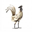 Cockerel, Hen & 3 Chicks