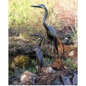 Mother and Baby Heron