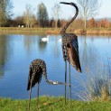 Mother and Baby Twisted Heron